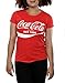 Coca Cola Women's 86 Logo T-Shirt Large Red