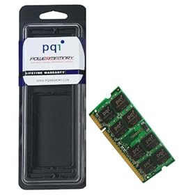 2GB PQI Memory Ram For Asus PC Eee 1008HA 900HA Netbooks. PQI High Performance Memory With Life Time Warranty.
