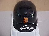 Willie Mays Hand Signed Autographed San Francisco Giants Mini Batting Helmet
