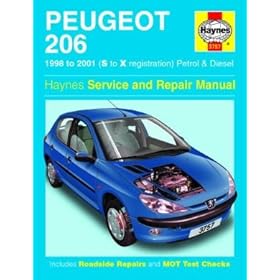 Haynes Workshop Manual PEUGEOT 206 98-01