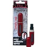 Travalo - TRSB50RED - Atomiseur de parfum Easy Refill de voyage - Rouge (Import Grande Bretagne)