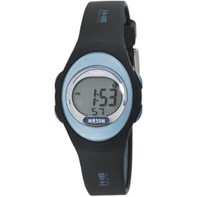 Timex 1440 Sports Youth Translucent Black Resin Strap Watch - T5B8414E