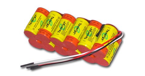 Tenergy 14.4V 2400mAh NiCD Battery Pack for IRobot Vacuum Cleaner 400 series such as Roomba 4905 --- New!!! A Screwdriver Included!