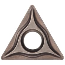 Sandvik Coromant T-MAX U Cermet Turning Insert, TCGT Style, Triangle Shape, UM Chipbreaker, CT5015 Grade, Uncoated