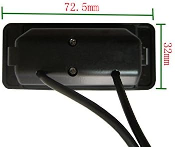 CCD Color High Definition Car Reverse Rear View License Plate Light Parking Back up with Guide Line Camera for BMW E39,E53,E82,E88,E90N,E60N,E61N,X3,X5,X6,M3 E46