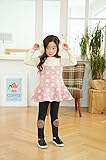 【RIRORA】うさちゃんと一緒ワンピース [ピンク] 女の子・一番かわいい服・秋/冬新作・誰よりもおしゃれに・ベビーファッション (7 (95-105cm))