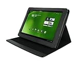 Kiwi Cases Multi-Angle (Black) Leather Folio Case Cover for Acer Iconia Tab A501-10S16u 10.1-Inch Android Tablet Wi-Fi * Limited Time Sale * Reviews