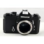Black Nikon Nikkormat FT3 film camera; body only, requires lens
