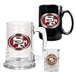 NFL San Francisco 49ers 15-Ounce Tankard, 15-Ounce Ceramic Mug & 2-Ounce Shot Glass Set - Primary Logo