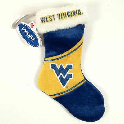 Buy WEST VIRGINIA MOUNTAINEERS OFFICIAL 8 MINI CHRISTMAS STOCKING ONAMENT by Forever Collectibles