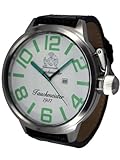 Tauchmeister T0212 XXL White Dial Military Watch