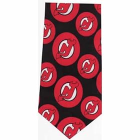 NEW Mens Necktie New Jersey Devils Novelty Neck Tie
