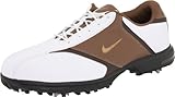 Nike Golf Men's Nike Heritage Golf Shoe,White/Bronze/Brown,8.5 M US