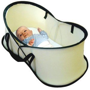 phil&teds Nest Compact Bag and Bed, Beige