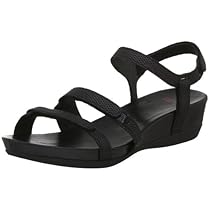 Camper Women's Diminuto Wedge Sandal,Black,38 EU (US Women's 8 M)