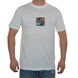 Mens Quiksilver BLOCK OUT Surfing T Shirt - Medium
