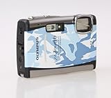Olympus Mju-TOUGH-6010 Digitalkamera (12 Megapixel, 3,6-fach opt. Zoom, 6,9 cm (2,7 Zoll) Display, 3m wasserdicht) Marine Camouflage - 