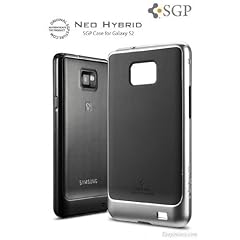 SGP Samsung Galaxy S2 Case Neo Hybrid Series Satin Silver
