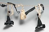 Halloween Garland with Mini Witch Hats and Trick or Treat Bags