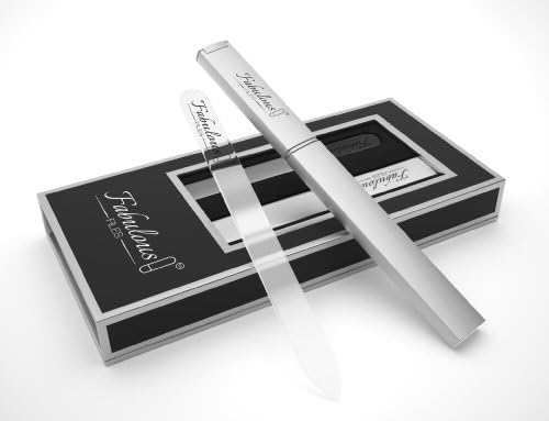 Glass Nail File Set - Crystal Nail File With Case - Manicure Nail Files - Lifetime Guarantee - Buy Now