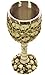 Ossuary Style Skulls Hand Wine Goblet Bones Skeleton Goblet Wine Chalice Resin Body Stainless Steel