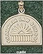 Georgetown Univ "G" Round 3/4" Charm/Pendant