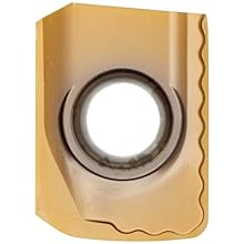 Sandvik Coromant FINISHING LONG EDGE INS. Carbide Milling Insert, LEHT Style, Rectangular, GC1030 Grade, TiAlN Coating, LEHT180416RPL2,0.187" Thick, 0.063" Corner Radius (Pack of 10)