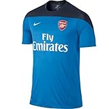 ナイキ アーセナル SQUAD トレーニングトップ ブルー×オブシディアン×ホワイト M