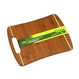 BIMINI MEDIUM CUTTING BOARD Case Pack 6 by Tru Bamboo