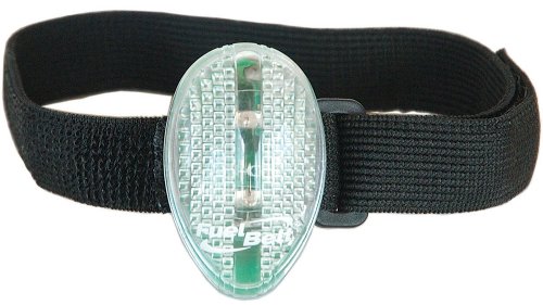 FuelBelt LED Light Oval Clip, Clear/Red