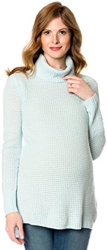 A Pea in the Pod Long Sleeve Cashmere Maternity Pullover Sweater