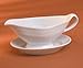 Pillivuyt 964230 Plisse Sauceboat With Handle - 10 oz.