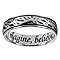 Sterling Silver Imagine Ring