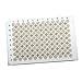 Corning 3992 Polystyrene Flat Bottom 96 Well Half Area Solid White Microplate, Without Lid, NBS Treated (Case of 25)
