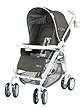 Peg Perego P3 Light Weight One Hand Fold Stroller in Pure Vapor