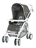 Peg Perego P3 Light Weight One Hand Fold Stroller in Pure Vapor