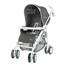 Peg Perego P3 Light Weight One Hand Fold Stroller in Pure Vapor