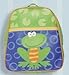 Blue FROG boys kids BACKPACK back pack TOTE travel