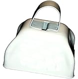 Wholesale White Cow Bells (1 dozen)