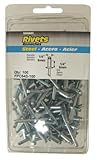 Surebonder FPC88A-100 1/4-inch Aluminum Long Rivets (100 per box)