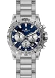 Jacques Lemans Herren-Armbanduhr XL Montreal Chronograph Edelstahl 1-1670H