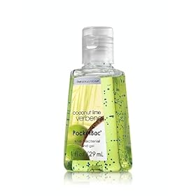 Bath and Body Works Coconut Lime Verbena Poketbac Deep Cleasing Hand Gel Anti Bacterial Handibac