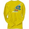 T-Shirt Long Sleeve Yellow " Kiss Me , I Dance Flamenco " Music
