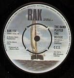 BAND PLAYED THE BOOGIE 7 INCH (7" VINYL 45) UK RAK 1973