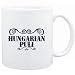 Mug White " Hungarian Puli - ORNAMENTS / URBAN STYLE " Dogs