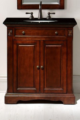 Marseille Vanity 35Hx31W CHESTNUT