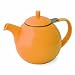 FORLIFE Curve 45-Ounce Teapot with Infuser, Mandarin