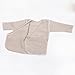 LANACARE Organic Wool Baby Sweater, Soft Sand, size 74 (6-9 mo)