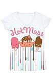 David & Goliath Hot Mess Junior V-Neck T-Shirt