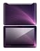 Shooting Lights Design Decorative Skin Cover Decal Sticker for Samsung Galaxy Tab 10.1 Android Tablet